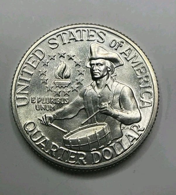 1976-S 40% SILVER Bi-Centennial Washington Quarter 25c Gem Bu Coin from US Mint