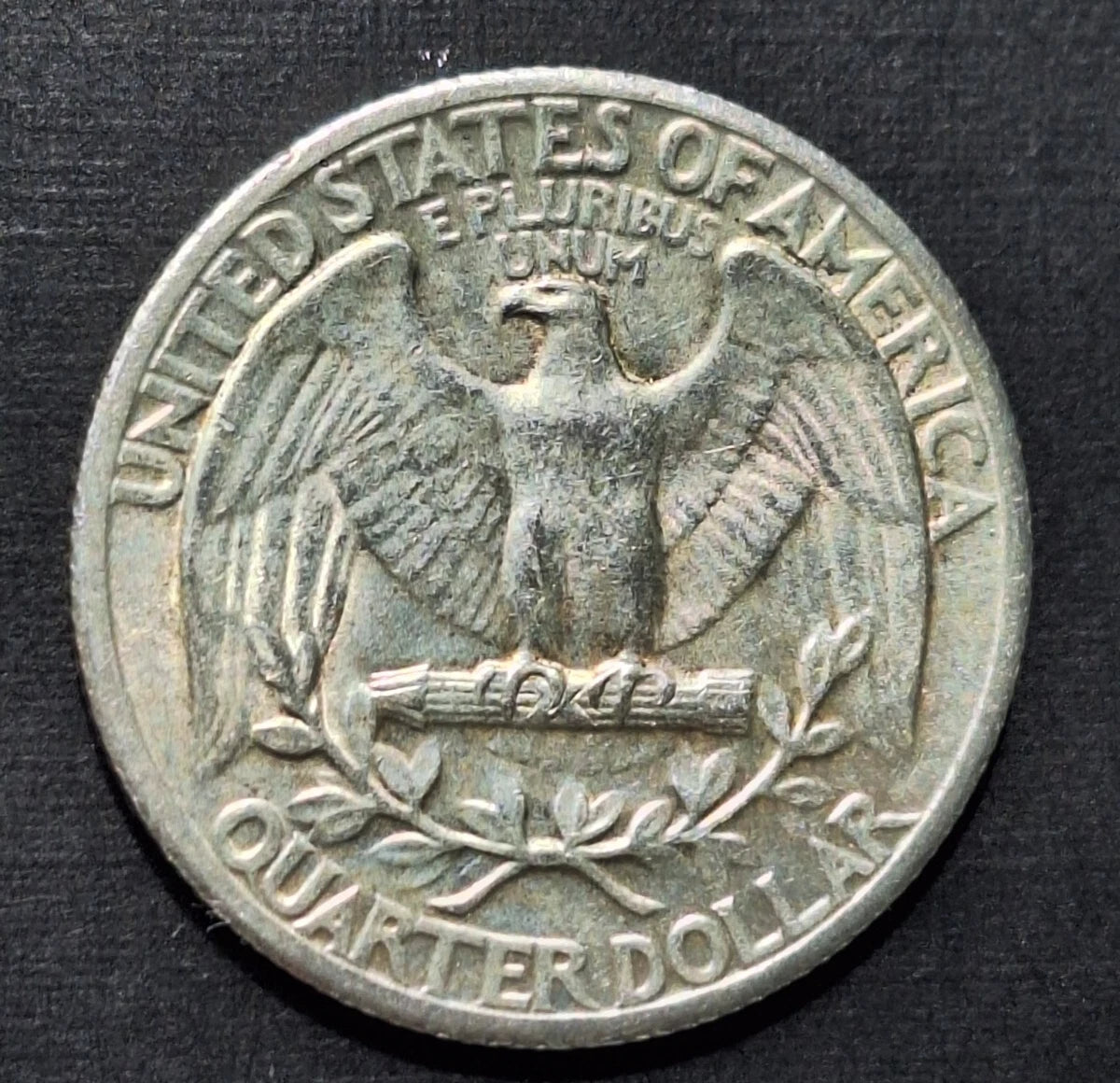 1934-P Medium Motto Washington Quarter BU